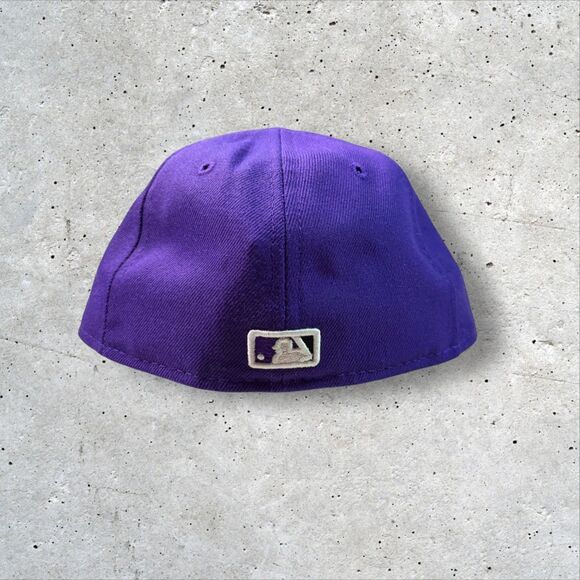 Colorado Rockies 59FIFTY New Era Low Profile Fitted Hat 7 Purple Official MLB - Picture 5 of 6